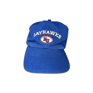 PUMA Y2K rare Kansas Jayhawks Blue Baseball Cap Hat